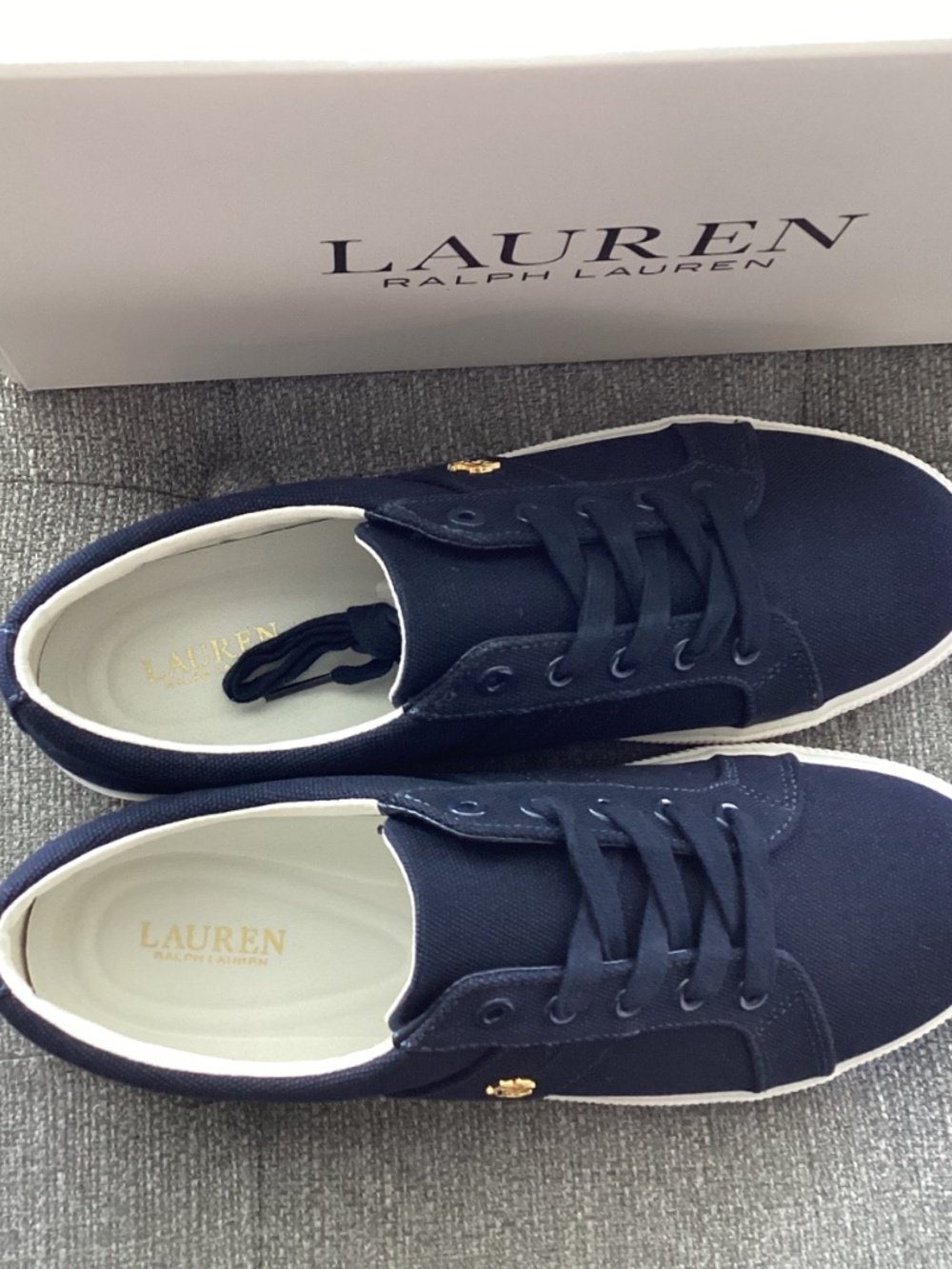 Lauren Ralph Lauren Women's Janson II Lace-Up Sneakers - Picture 3 of 16